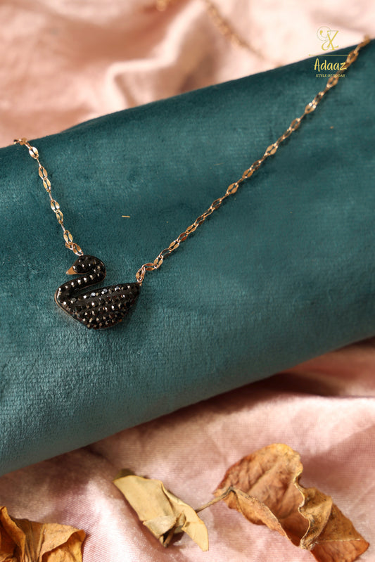 Iconic Black Swan Pendant