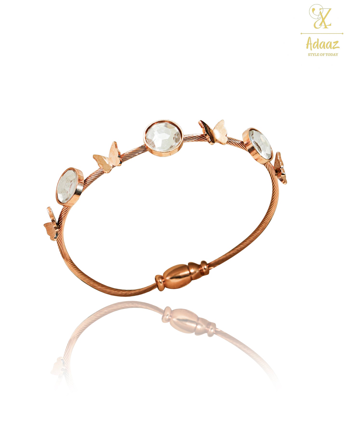 Anti-Tarnish Butterfly Magnetic Bracelet