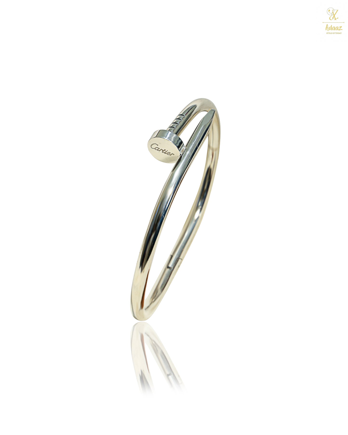 Stylish Stainless Steel Cartier Nail Bracelet