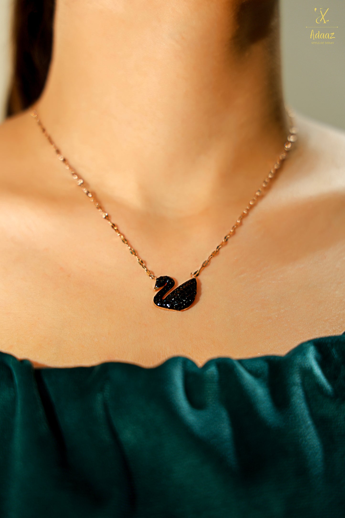 Iconic Black Swan Pendant