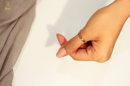 Stunning Anti-Tarnish Infinity Band Ring